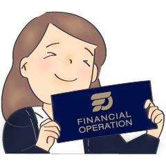 FINANCIAL OPERATION CUTE GIRL