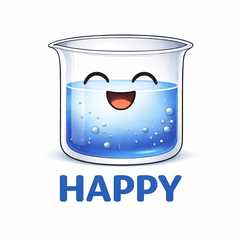 Cute Beaker Emotions Stickers