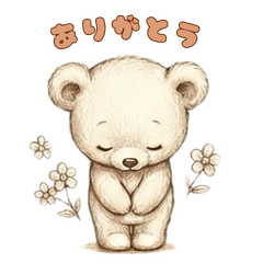 ラテくま♡ぽむ＊大人優しい＊年中使える