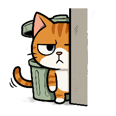 Cat Sunekichi Sticker Collection 6