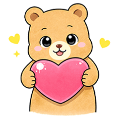 Friendly BearStickers