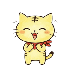 Toraneko Chiro2 - Calm Cat Stickers