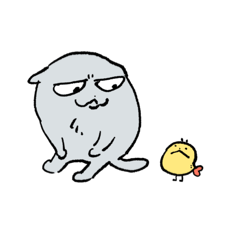 ねこざらしとえびマヨ。