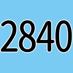 数字2840∼2879