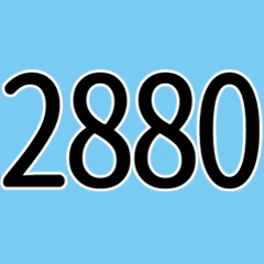 数字2880∼2919