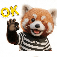 紅熊貓的Q版日常