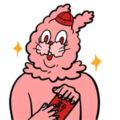 搗蛋怪朋友 兔人拜年