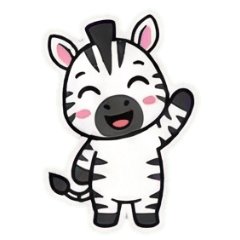 圓滾滾系列-斑馬-1