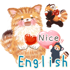 Red panda Pohe Daily Cat costume English