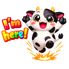 วัวน้อยพูดอังกฤษ น่ารัก ใช้ได้ทุกวัน