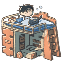 漢字イラストスタンプ４