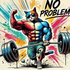 แมวกล้าม — กล้ามไม่เคยทรยศ