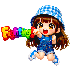 สาวน้อยหมวกฟ้าลายสก็อต คาวาอี้อังกฤษ