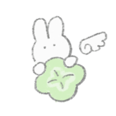 Everyday Life with a Bunny and Clover