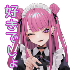 Tsundere Jirai Maid Daily StickersII