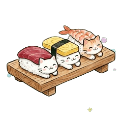 Sushi Cat: Relaxed Life
