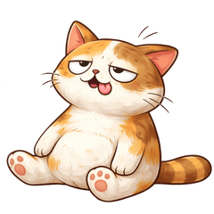 Lazy Cat's Emotional Days