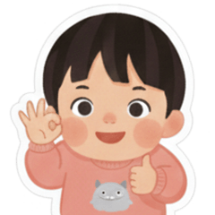 Two year old Sticker