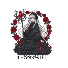 Gothic Magical Girl Stickers Vol.4