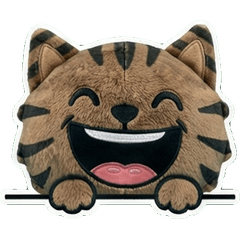 Plush Tabby Cat 7th