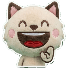 Plush Siamese Cat 7th