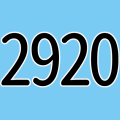 数字2920∼2959