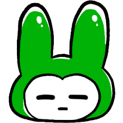 green rabbit expression