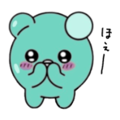 Awa-chan's combinable Sticker.