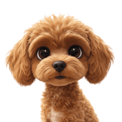 Fluffy Lily - Everyday 3D Stickers