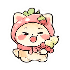 Gatinha Berry Moletom Morango Humor