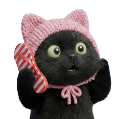 Drama Cat: Pink Hat Edition