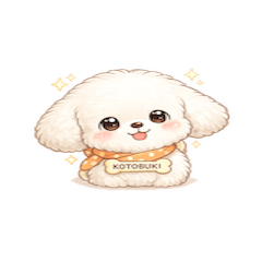 KOTOBUKI dog stickers