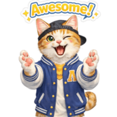 Everyday English Cat Stickers