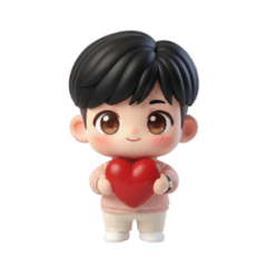 Yujin : Cute Boy in love (No Text)