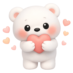 หมีขาวที่ความรักหยุดไม่ได้