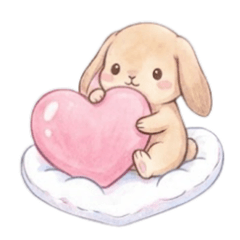 ふわふわウサギのモカちゃん