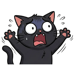 小黑貓的理智線