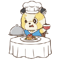 可愛屁的生活方式之去吃大餐日常活動