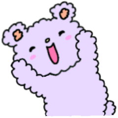 Everyday Moco Bear Stickers No2