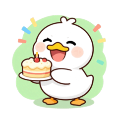 超可愛鴨｜呆萌日常表情