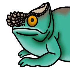 パーソンカメレオンとジャクソンカメレオン Line スタンプ Line Store パーソンカメレオンとジャクソンカメレオン Line スタンプ Line Store