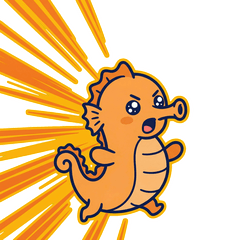 Shuba the Speedy Seahorse