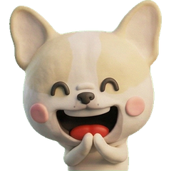 Moving 3D French Bulldog  26th