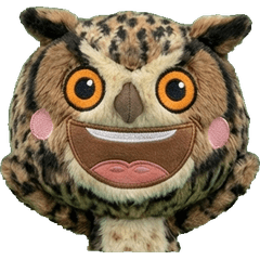 Plush Horned Owl  7th