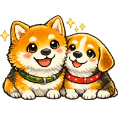 Daily Life of Best Buddy Dogs