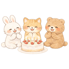 Congratulations from the Animals