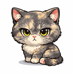Nyanko  Cute Daily Stickers
