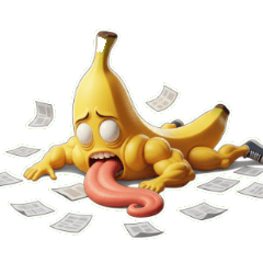 흘러넘치는 바나나, 한 입 드실래요?