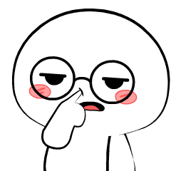 Baldie Glasses 8 : Animated Stickers