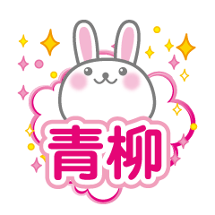 Cute Rabbit Conversation for aoyagi